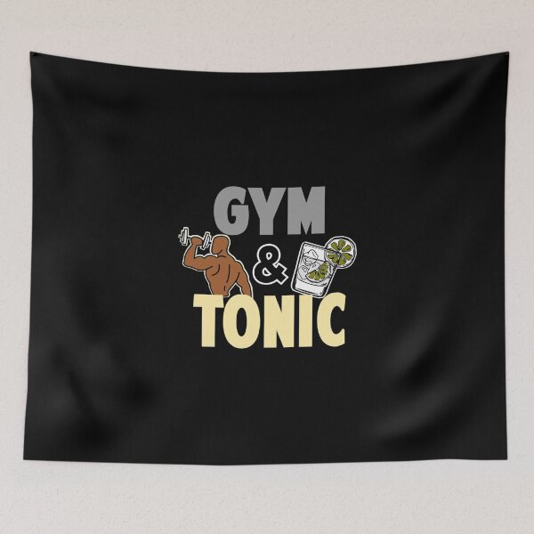 Item preview, Gym And Tonic Classic T-Shirt designed and sold by janlzmaude.