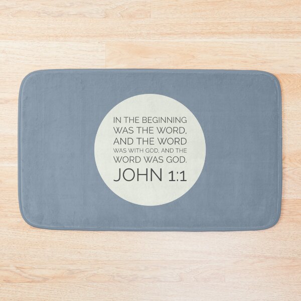 Item preview, John 1:1 Bible Verse designed and sold by Augustine98.