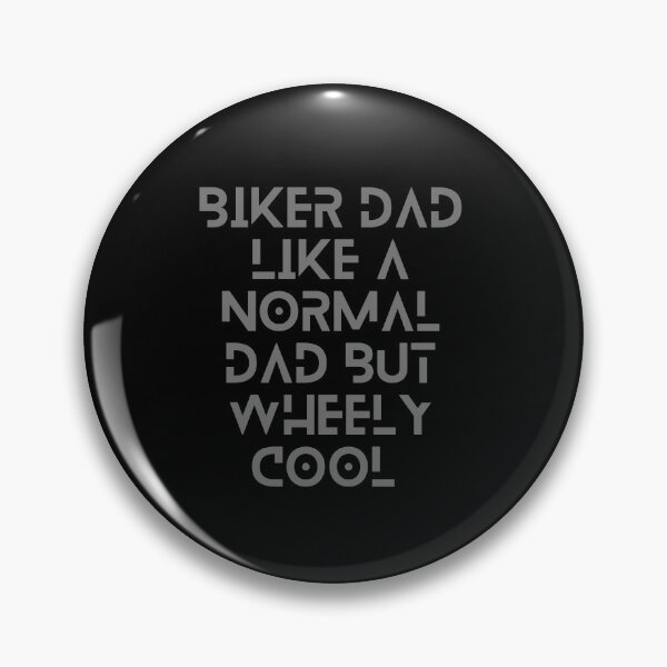 Item preview, Biker Dad Like A Normal Dad But Wheely Cool Graphic Shirt designed and sold by WilkDesign.
