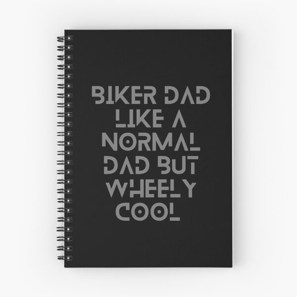 Item preview, Biker Dad Like A Normal Dad But Wheely Cool Graphic Shirt designed and sold by WilkDesign.