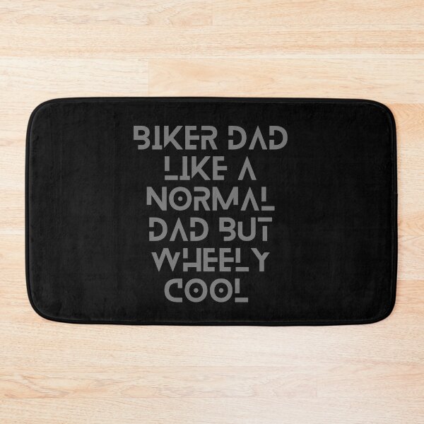 Item preview, Biker Dad Like A Normal Dad But Wheely Cool Graphic Shirt designed and sold by WilkDesign.