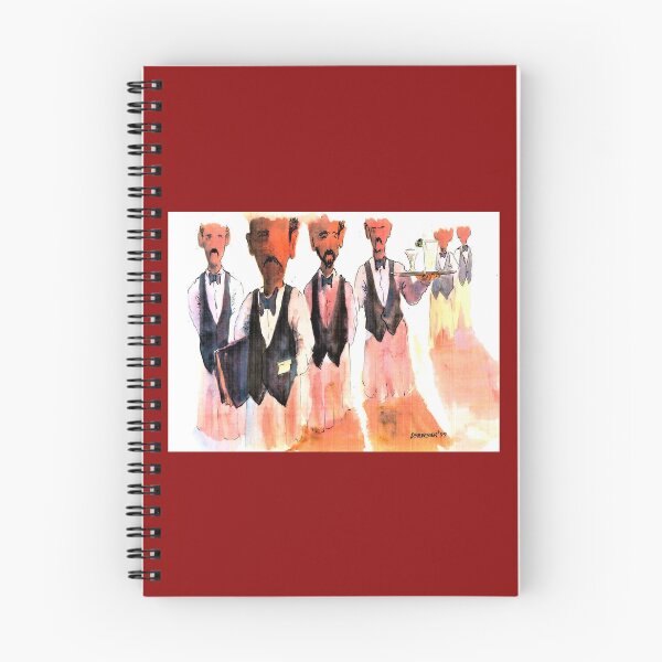 Item preview, Formal Waiters In Ties Ready For Their Customers  designed and sold by DonSylvester.