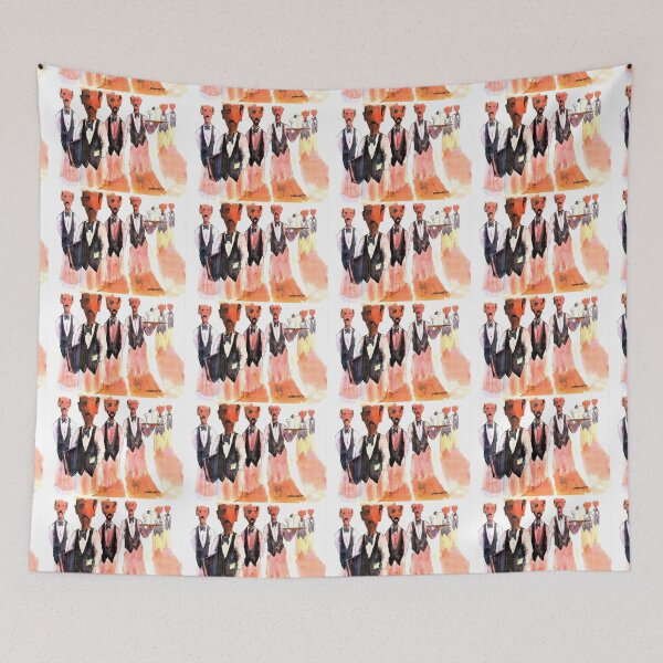 Item preview, Formal Waiters In Ties Ready For Their Customers  designed and sold by DonSylvester.