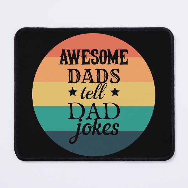 Item preview, Round Awesome Dads Tell Dad Jokes Fun Design, Great Design For Cool Dads, Perfect For Father's Day designed and sold by TrulyEpoque.