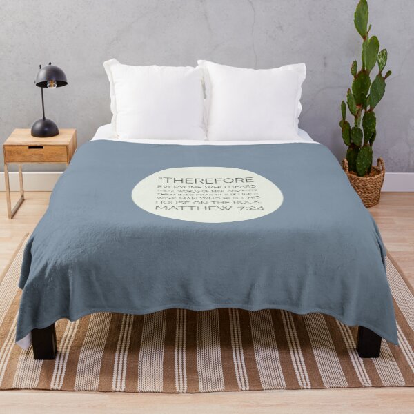 Item preview, Matthew 7:24 Bible Verse designed and sold by Augustine98.
