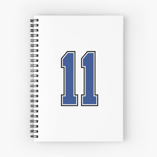 Item preview, Blue Number 11 lucky sports jersey eleven designed and sold by HeavyStyle.