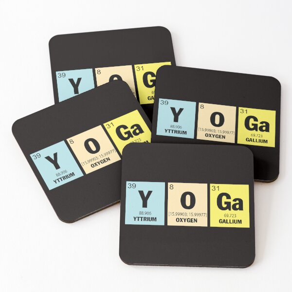 Item preview, Yoga Periodic Table Chemistry Elements designed and sold by KellySX.