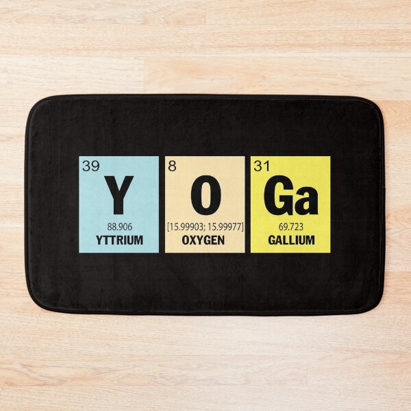 Item preview, Yoga Periodic Table Chemistry Elements designed and sold by KellySX.