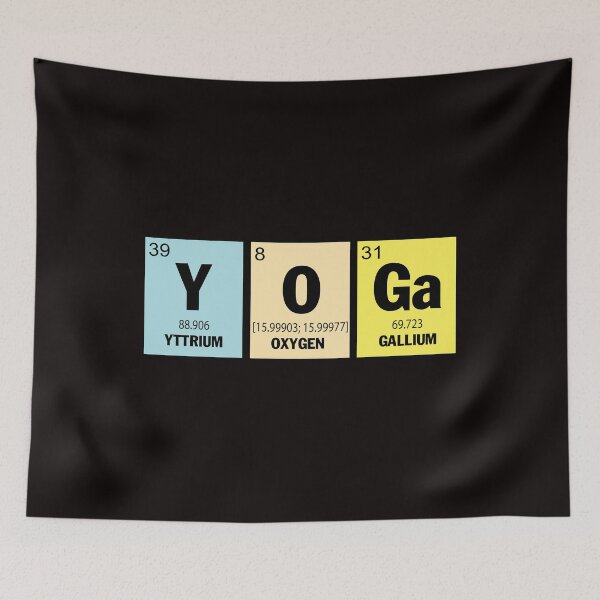 Item preview, Yoga Periodic Table Chemistry Elements designed and sold by KellySX.