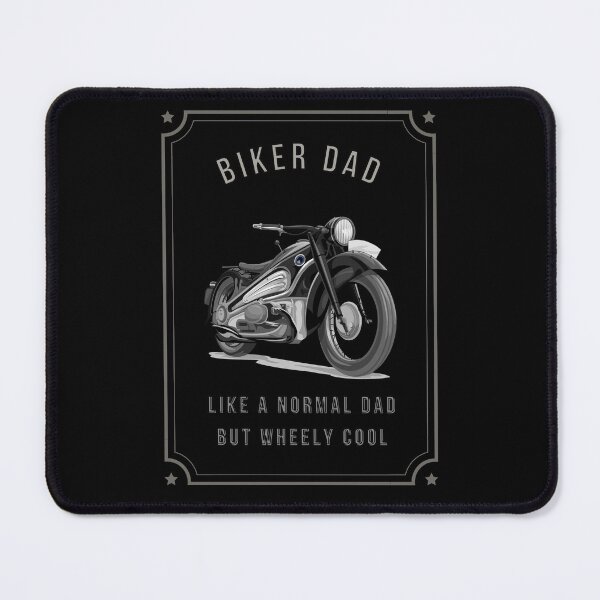Item preview, Biker Dad Like A Normal Dad But Wheely Cool Graphic Shirt designed and sold by WilkDesign.