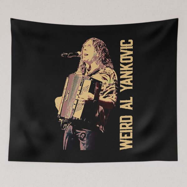 Item preview, Women Men Weird Al Yankovic Music Awesome For Movie Fan designed and sold by henshawmark.