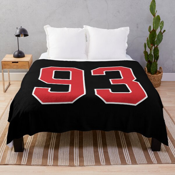 Item preview, Sports Number 93, red black color lucky sport ninety three designed and sold by ArtIsParty.