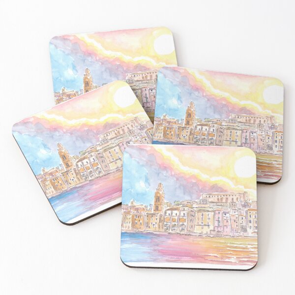 Item preview, Gaeta Lazio Italy View from Mediterranean Sea designed and sold by artshop77.