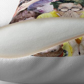 Alternate view of Bts Throw Pillow