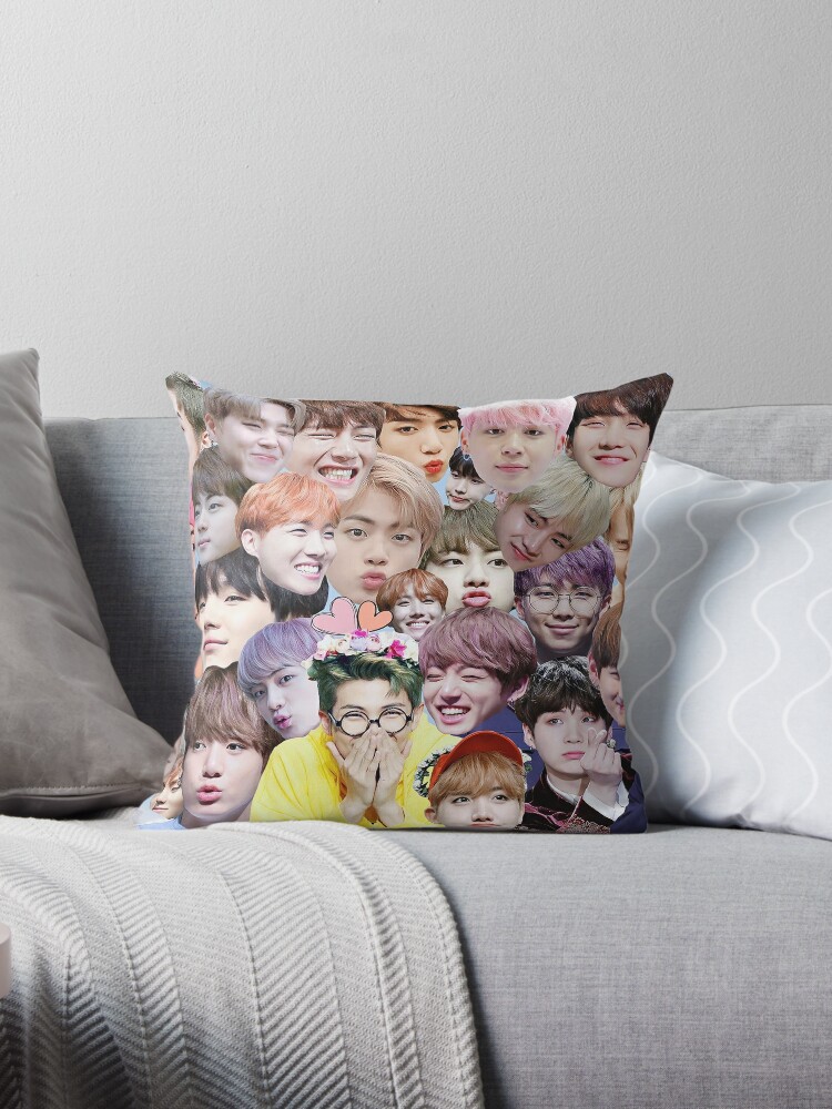 bts character pillows