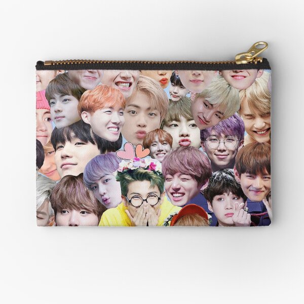 Bts Zipper Pouch