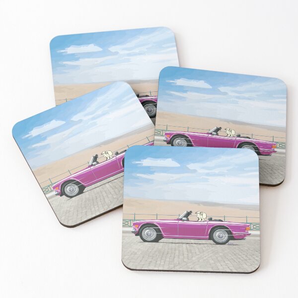 Item preview, Magenta colour TR6 – the Classic British Sports Car designed and sold by Bigs66.