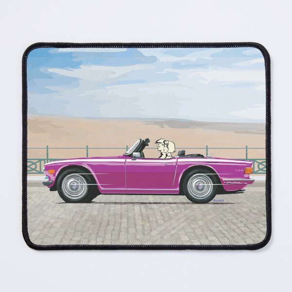 Item preview, Magenta colour TR6 – the Classic British Sports Car designed and sold by Bigs66.