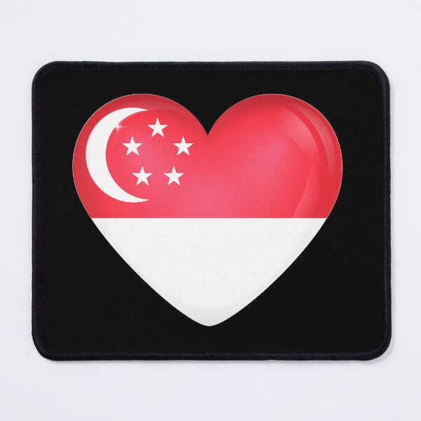 Item preview, My heart is in Singapore, Love Singapore. designed and sold by ArtIsParty.