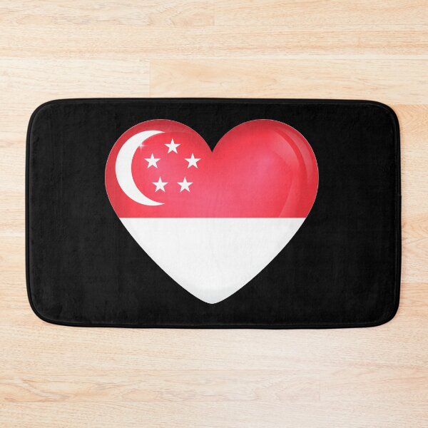 Item preview, My heart is in Singapore, Love Singapore. designed and sold by ArtIsParty.