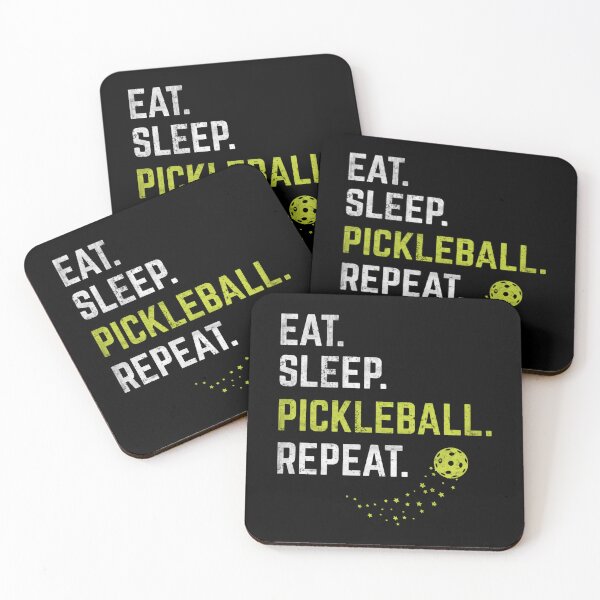 Item preview, Funny Eat sleep pickleball repeat shirt  designed and sold by cizito.
