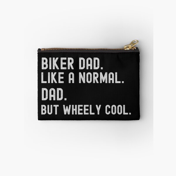 Item preview, Biker Dad Like A Normal Dad But Wheely Cool Graphic Shirt designed and sold by WilkDesign.