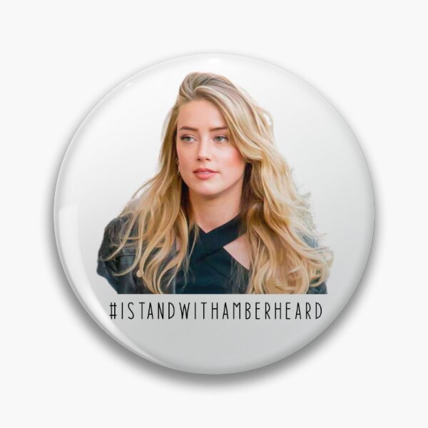 Item preview, I Stand with Amber Heard, Amber Heard, Amber Heard Merch designed and sold by Klaybee.
