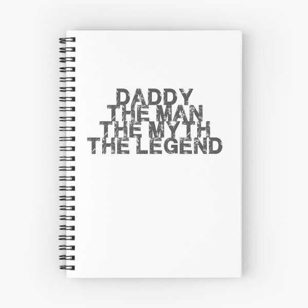 Item preview, Daddy the man the myth the legend designed and sold by Nikmay Design.