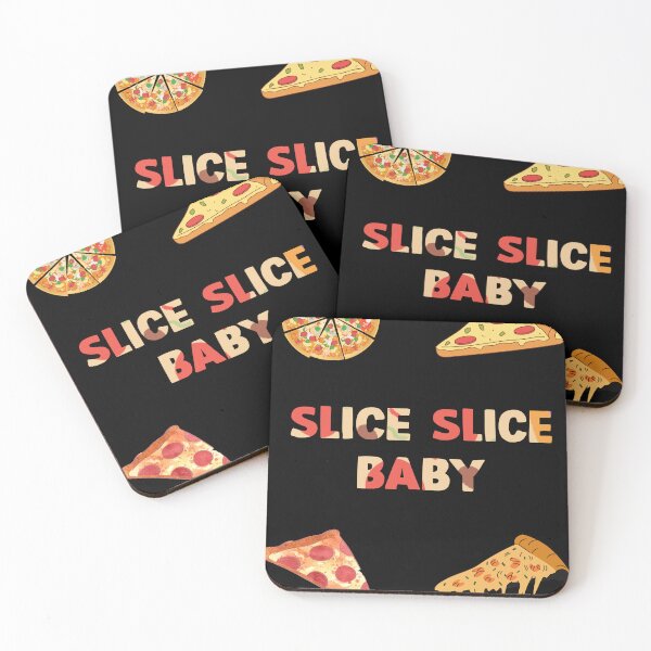 Item preview, Pizza design slice slice baby designed and sold by DopeDesign111.