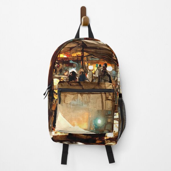 Item preview, Post-Apocalyptic street market designed and sold by AM FineArtPrints.