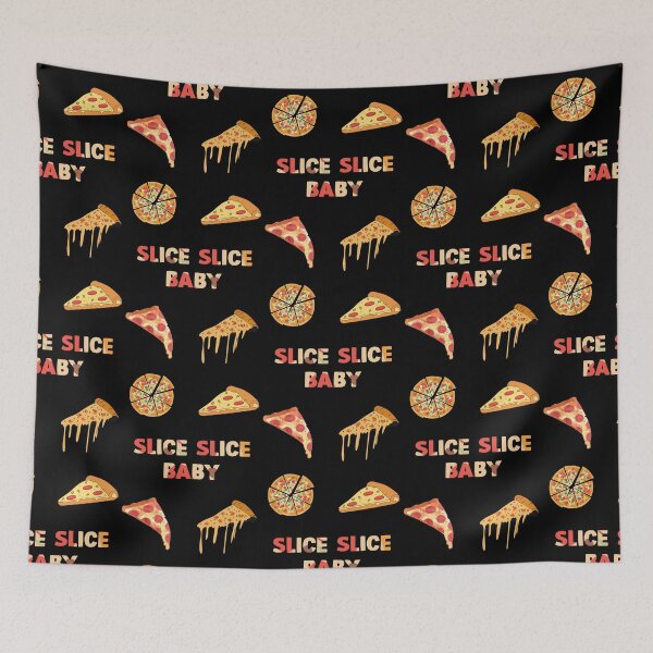 Item preview, Pizza design slice slice baby designed and sold by DopeDesign111.