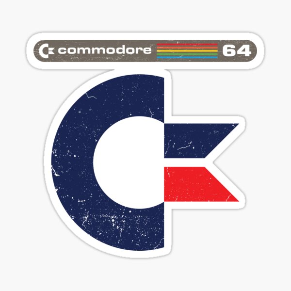 Item preview, 8-bit computer retro vintage look C64 with logo designed and sold by Dirk4171.