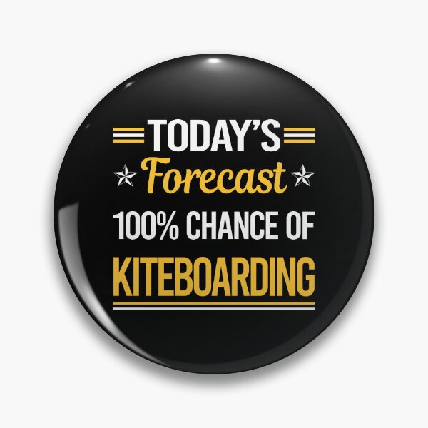 Item preview, Funny Today's Forecast Kiteboarding Kiteboard Kiteboarder designed and sold by TroyaBrewer.