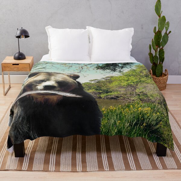 Item preview, Happy Bear Lake designed and sold by Sasha Art Gallery.