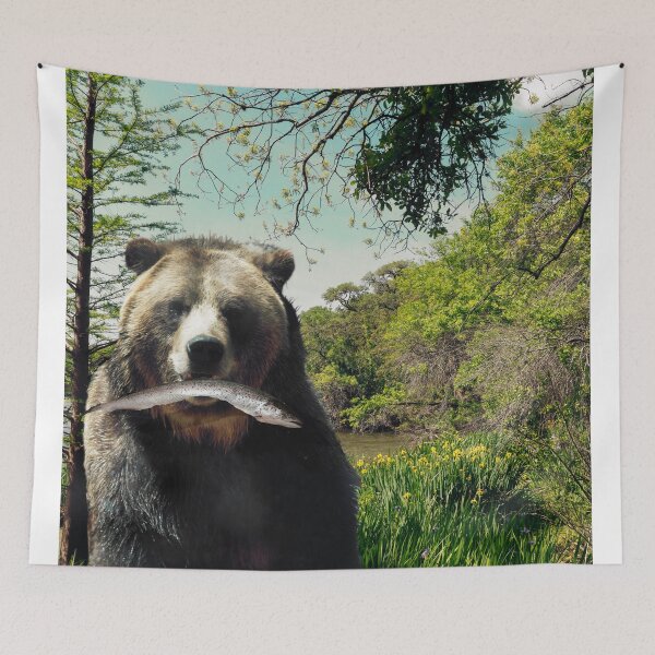 Item preview, Happy Bear Lake designed and sold by Sasha Art Gallery.