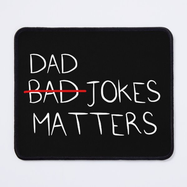 Item preview, Dad jokes matters (black) 2 designed and sold by Nikmay Design.
