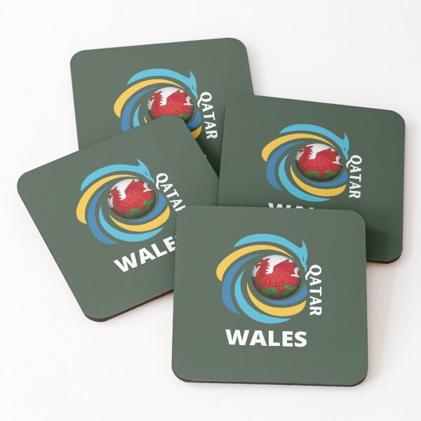 Item preview, Qatar Football soccer team Wales designed and sold by DesignsbyMona.