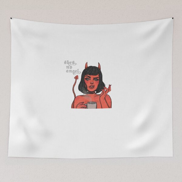 Item preview, SHES NO ANGEL  designed and sold by SMAX Art ⭐⭐⭐⭐⭐.