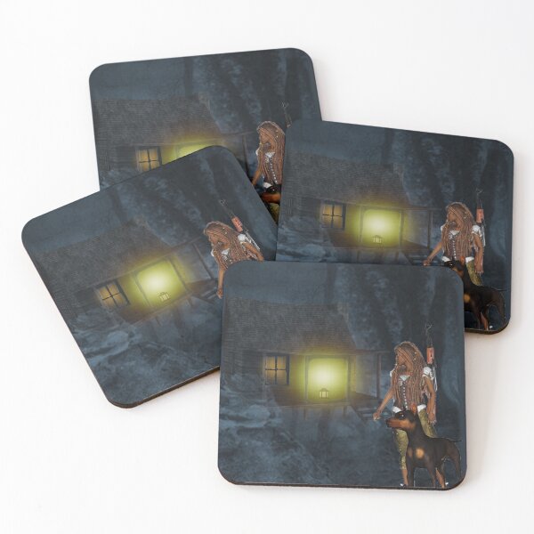 Item preview, Gaia and Dog Make a Discovery designed and sold by Patricia Brown.