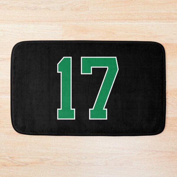 Item preview, 17 number, green lucky sports seventeen designed and sold by ArtIsParty.