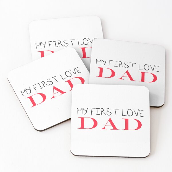 Item preview, My first love dad (white) designed and sold by Nikmay Design.