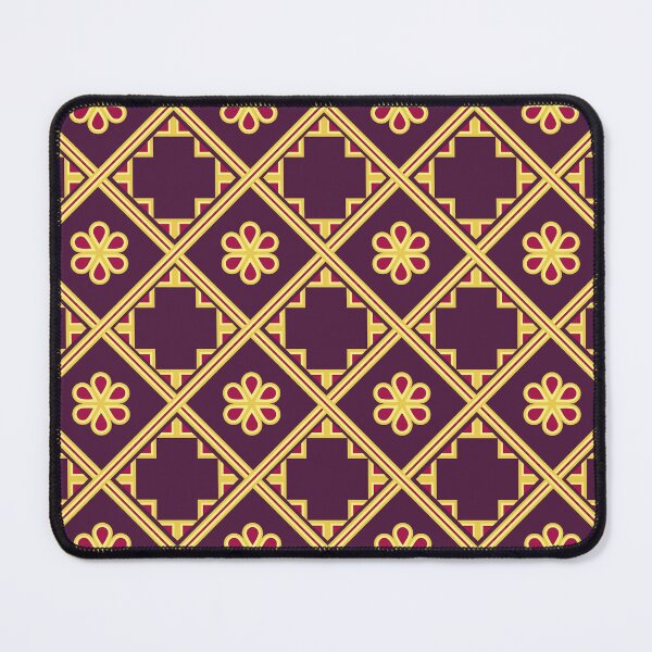 Item preview, Abstract modern geometric fabric pattern  designed and sold by mushopja.
