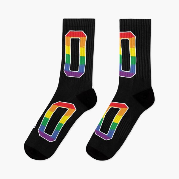Item preview, Number 60 Rainbow LGBT pride sixty designed and sold by LoveIsColorful.