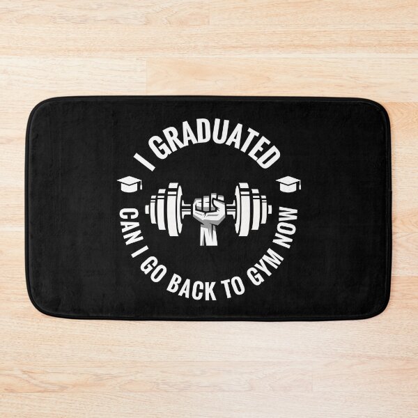 Item preview, I Graduated Can I Go Back To Gym Now designed and sold by motivationaltee.