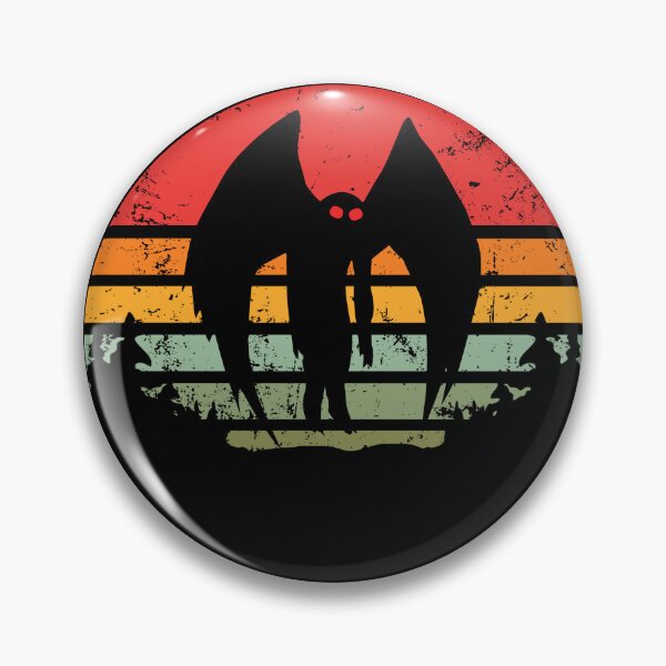Item preview, Vintage Mothman Point Pleasant Cryptid Cryptozoology Retro Mothman designed and sold by Fleyshop.
