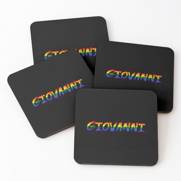 Item preview, Men rainbow name gay Giovanni designed and sold by LoveIsColorful.