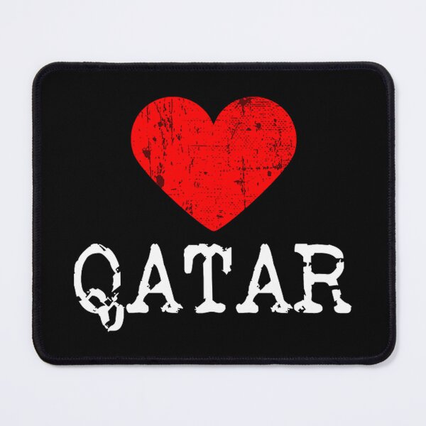 Item preview, heart qatar love qatar designed and sold by eandblissh.