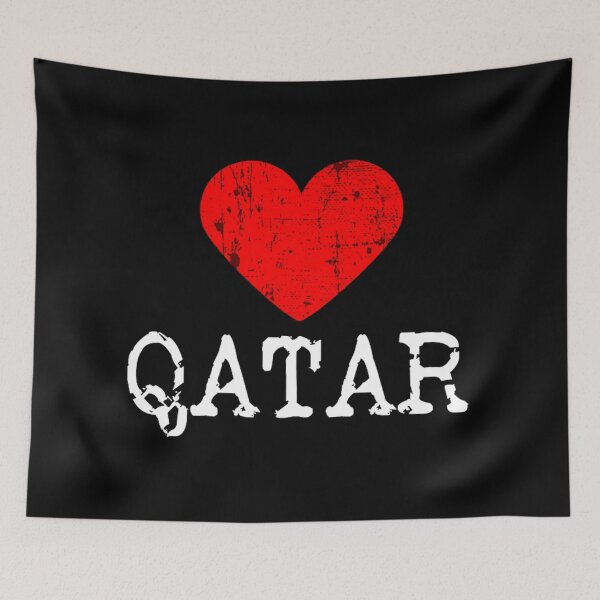 Item preview, heart qatar love qatar designed and sold by eandblissh.