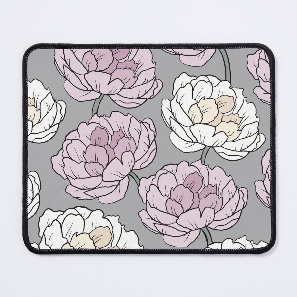 Item preview, The white and pink peonies in a lovely pattern designed and sold by marina63.