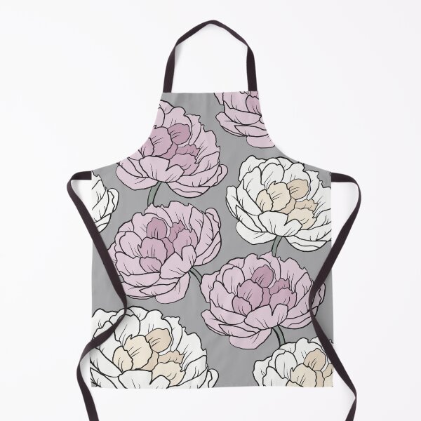 Item preview, The white and pink peonies in a lovely pattern designed and sold by marina63.